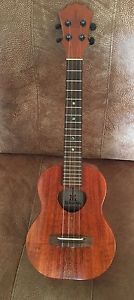 KoAloha KTM-00 Tenor Ukulele (All solid Hawaiian Koa) with Mi-Si acoustic pickup