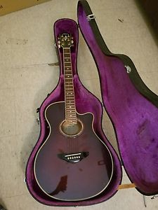 YAMAHA APX-10A Acoustic-Electric Guitar W/SKB Case