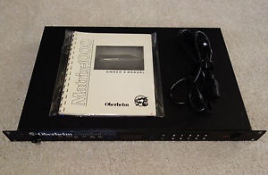 Oberheim Matrix 1000 Analog Synthesizer w\manual Excellent Condition Synth Rack