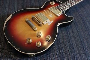 Gibson USA Les Paul - Fireburst Relic! Studio to Standard Conversion W/ OHSC!