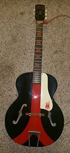 HARMONY H592 MONTERY COLORAMA ca1955 LIMITED RUN  HTF GUITAR RARE ELVIS