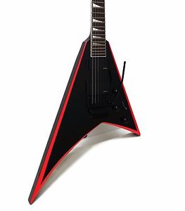 Jackson RRXMG Rhoads X Series Electric Guitar - Black w/ Pink Bevels