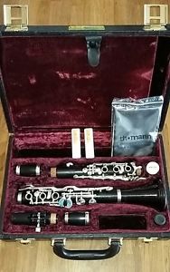 B-Klarinette Richard Keilwerth vermutl. Topsound 20 Klappen versilberte Mechanik