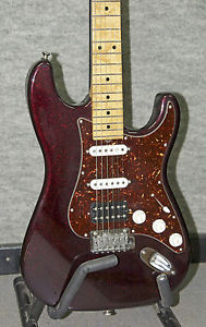 SUHR CLASSIC BLACK CHERRY METALLIC SWAMP ASH ELECTRIC GUITAR