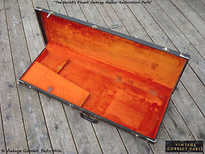 Vintage 1968 Fender Stratocaster Case Telecaster Strat Tele TAIL LOGO 1968 1970!