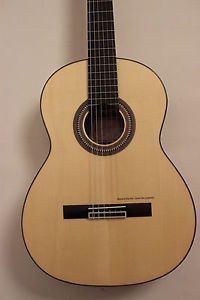 FLAMENCO GUITAR  PRUDENCIO SAEZ 37.  WHITE EBONY