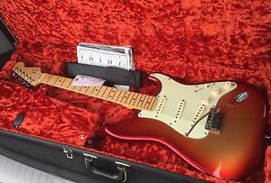 Fender Stratocaster American Deluxe Sunset Metallic With Extras!!  FREE SHIPPING