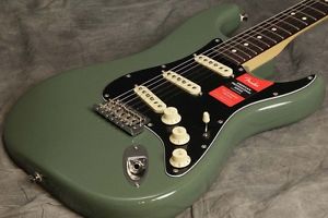 NEW Fender USA / American Pro Stratocaster Antique Olive Rosewood FROM JAPAN/512