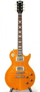 Burny RLG-55 Vintage Lemmon Drop VLP guitar From JAPAN/456