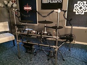 Custom Built Stainless Steel Drum Rack with Chains