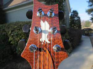 Prs Private Stock Custom 22 Flame Maple Natural Color Celtic Knots Rosewood Neck