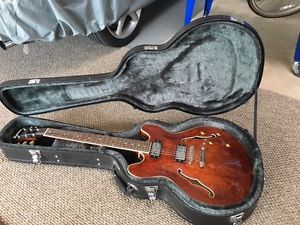 Eastman T386 Custom Thinline Electric Guitar, Maple Top/Back/Sides  OHSC w/COA