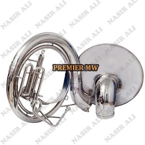 SOUSAPHONE BIG BELL 25" FOR SALE PMW W/ CARRY BAG + MP +CHECKED + NICKEL SILVER