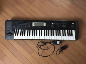 Used KORG TR 61 Music Workstation Synthesizer, Keyboard EMS Free tracking