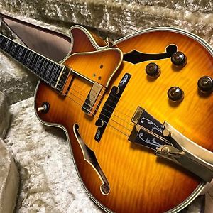 Ibanez GB-100 George Benson Sunburst Electric Guitar Rare Free Shipping w/OHC