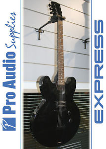 Gibson ES335 2013 Studio Trapeze Ebony Black Dirty Fingers PU GIG BAG NEW