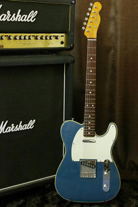 Near Mint! Fender Japan 62 reissue Telecaster TL62B-TX /USA PU Lake Placid Blue