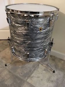 Ludwig  60'S Vintage 16x16 Floor tom  Sky Blue Pearl wrap