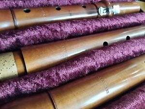 Von Huene Heune Workshop Grenser Boxwood wood baroque traverso 1 key flute