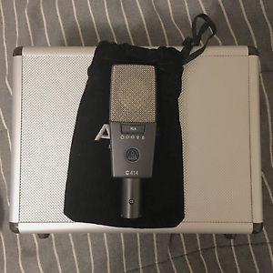 AKG C 414 XLS Dynamic Cable Professional Microphone (lightly used)