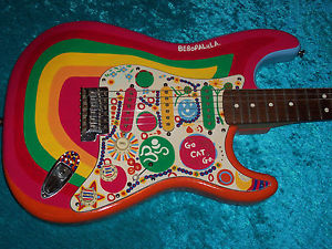 Rocky Fender Stratocaster Guitar Strat MIM Mexican Mexico  painted in USA