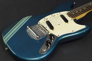 Fender Mustang Competition Burgundy S / N 360650 made in 1973 Electric Guitar