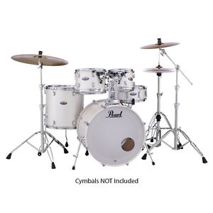 Pearl Decade Maple Kit De Batería con equipo, Satén Blanco Pearl (NUEVO)