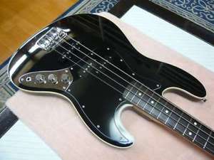Fender Japan Aerodyne Jazz Bass AJB Black Used From Japan #