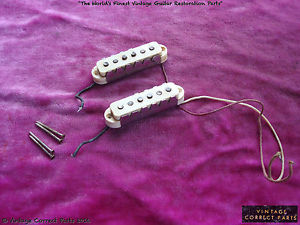 Vintage 1960's Pre-CBS Fender Jaguar Pickup Set 1963 1964 65 Guitar Pickups RARE