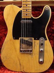 Fender CS: MBS 1950's TL Heavy Rel. Vintage Natural Dale Wilson 2016 USED