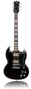 FGN Neo Classic DC10 Black Gloss - E-Gitarre