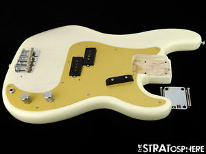 Fender Vintage USA 58 P BASS LOADED BODY American Precision White Blonde Ash