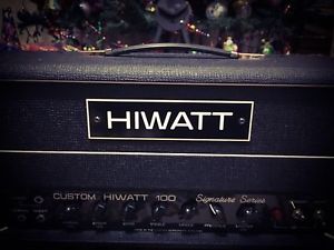 Hiwatt DG103 David Gilmour Custom 100w head (flight case included)