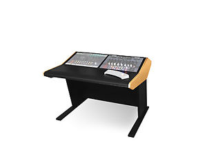 Sterling Modular Multi-Station | 2 Bay Studio Desk | Red Oak