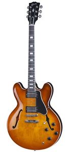 Gibson ES-335 Faded Lighburst 2016 - Halbresonanz Gitarre inkl. Koffer