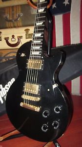 Original 1993 Gibson Les Paul Studio Electric Guitar Black w/ Original Soft Case