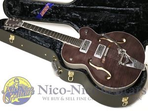 GRETSCH G6120 BSHR TUXEDO BLACK 2TONE Used Guitar Free Shipping #g1911
