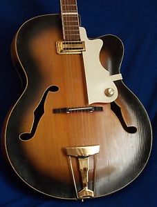 guitarra de jazz  Rodebald Hoyer   "archtop" 1959