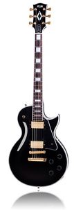 FGN Neo Classic LC10 Black Gloss E-Gitarre inkl. Tasche