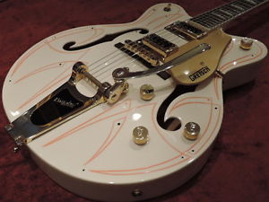 Gretsch G5422 TDCG Electromatic Hot Rod walt pin Stripes guitar, a1193