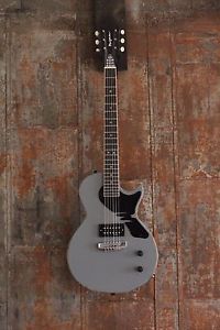 Margasa USA Joker Single Cutaway Guitar, Vintage Modern Pickup, Jet Fighter Gray