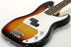 Fender Japan Precision Bass PB-43 3-Tone Sunburst 4-string Bass J Craft series