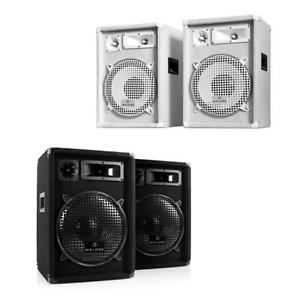 MALONE PW-1222 DJ STAND-LAUTSPRECHER PA PARTY 600W SOUND BESCHALLUNG PASSIVBOX