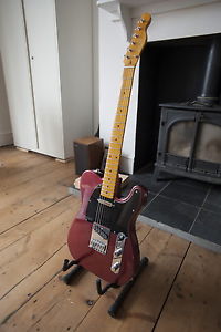 tone def telecaster with tweed hardcase