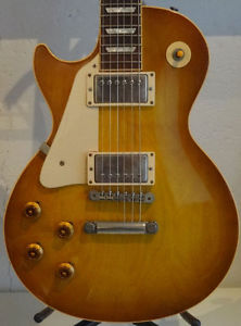 Gibson Custom Shop 1958 Les Paul Standard Plaintop Lefty 1996 E-Guitar