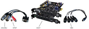 New RME Audio HDSPe RayDAT / 24 Bit, 96 kHz, 66 channel ADAT PCI Express Card