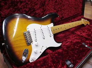 Used Fender Custom Shop Master Built 50th Anniversary 1954 Stratocaster Relic2TB