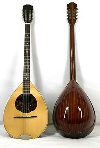 Musikalia Bouzouki Greco di liuteria VERSIONE MANCINA - Con custodia rigida