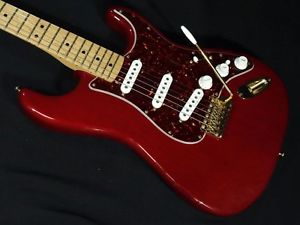 Fender Deluxe Players Stratocaster Crimson Red Electric Guitar Free shipping