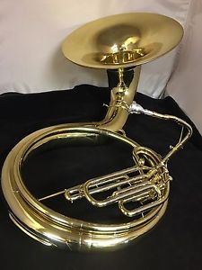 BLESSING Small Size "JUNIOR" Bright Brass E-flat Sousa/Sousaphone